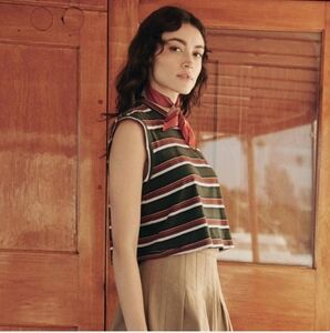 The GREAT Striped Crop Tee